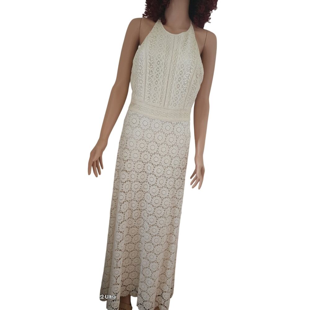 Theory Elizabetha Daysi Lace Maxi Dress Nwt Size 6